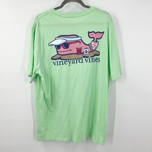 Vineyard Vines Mint Green Short Sleeve Whale Tee